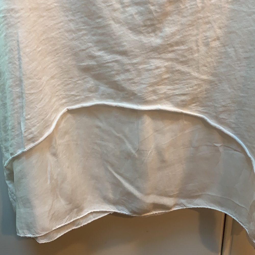 Layered white tank from Greece size L - Picture 2 of 4